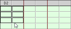 Schedule tab (selection, literacy and numerancy)