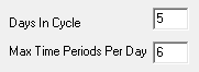 School Structure - Basic Structure tab (key fields, cut down)