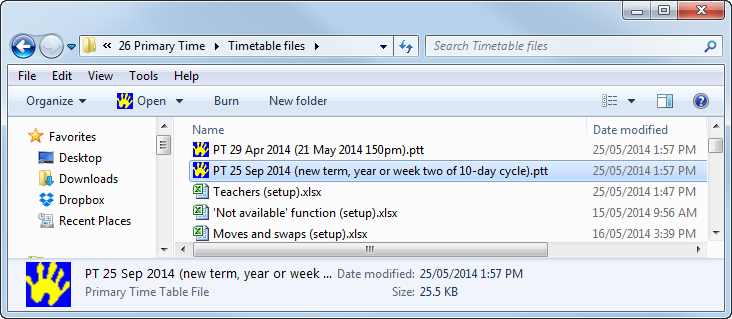 Windows Explorer - Copy Primary Time file