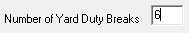 ard Duty Structure (Number of yard duty breaks only, typing, cut down)