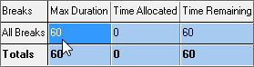 Yard Duty Teacher Limits (selection, max duration)