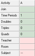 Year Group Allocation (New column)