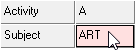 Year Group Allocation (Subject code selected, cut down)