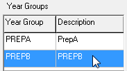 Year Groups (grid area, selected year group, cut down)