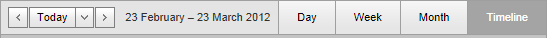 Accommodation Calendar (synweb, view buttons)