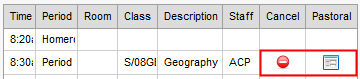 Attendance Maintenance Search Criteria (synweb, cutdown for wn icons)