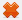 Cancel icon (red cross, synweb)