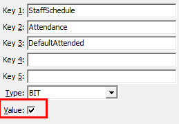Configuration File Maintenance - DefaultAttended