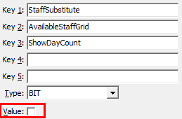 Configuration File Maintenance - ShowDayCount configuration setting