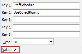 Configuration File Maintenance - UseObjectRooms