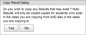 Confirmation window - copy result when importing markbook (synweb)