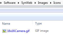 Creating a custom icon (File type)