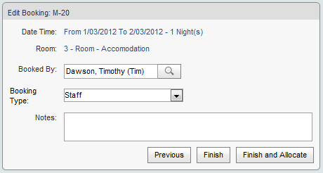 Edit Booking window 2 (synweb)