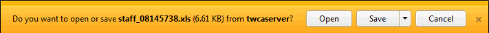 File Download window