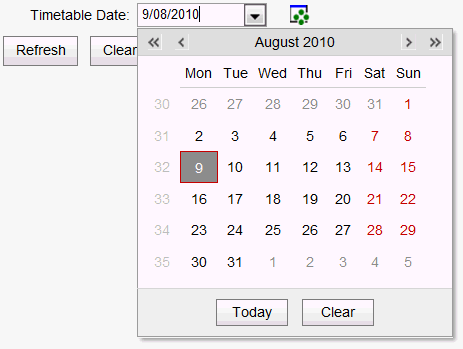Calendar