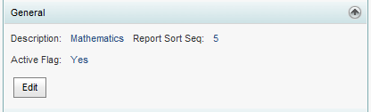 Learning Area Maintenance - General bar (synweb)