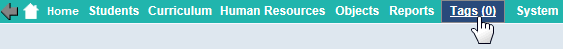 Menu bar (cut down)