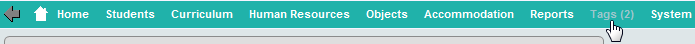 Menu bar (Tag List (2) selected, synweb, cut down)
