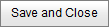 Save and Close button (synweb)