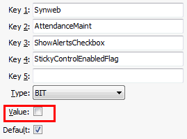 StickyControlEnabledFlag configuration setting