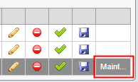 Task List (synweb, Maint... link highlighted, cutdown)