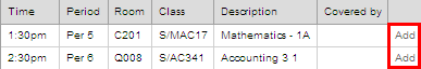 Add command links