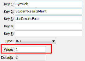 UseResultsFast configuration setting