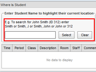 Where Is Student (cut down, synweb)