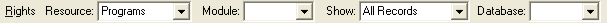 Group Security Maintenance window (cut down)