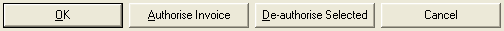 Agent Commission Schedule Maintenance window (Common buttons area)
