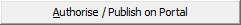 Authorise Publish on Portal button