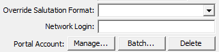 Community Maintenance - Other tab (portal buttons)