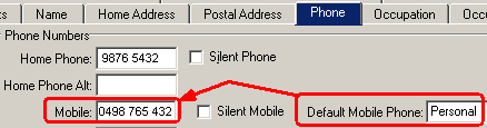 Community Maintenance - Phone tab (cut down)