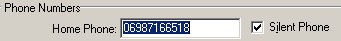 Community Maintenance - Home Address tab (home address region)