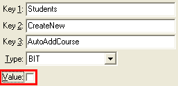 Configuration File Maintenance (AutoAddCourse)