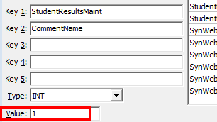 Configuration File Maintenance (CommentName)