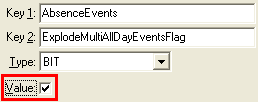 Configuration File Maintenance (ExplodeMultiAllDayEventsFlag)