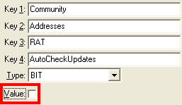 Configuration File Maintenance (RAT:AutoCheckUpdates)