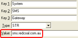 Configuration File Maintenance (SMS:Gateway)