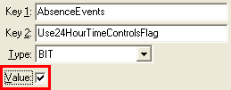 Configuration File Maintenance (Use24HourTimeControlsFlag)