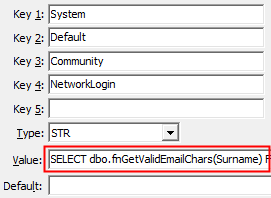 Configuration File Maintenance - Community,NetworkLogin