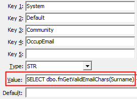 Configuration File Maintenance - Community,OccupEmail
