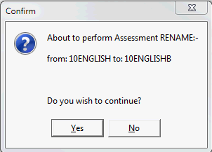Confirm dialog window
