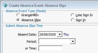 Create Absence Event - Absence Slips (cutdown, 2)