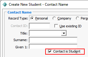 Create New Student - Contact Name (cut down)