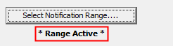 Debtor Statement Print window (range active highlighted)