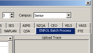 ENROL - Batch Process tab (cutdown)