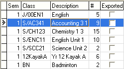 Export Assessments to Your Computer (select class)