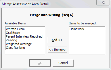 Merge Assessment Area Details (about to merge)