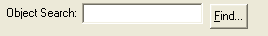 Object Search field (cut down)